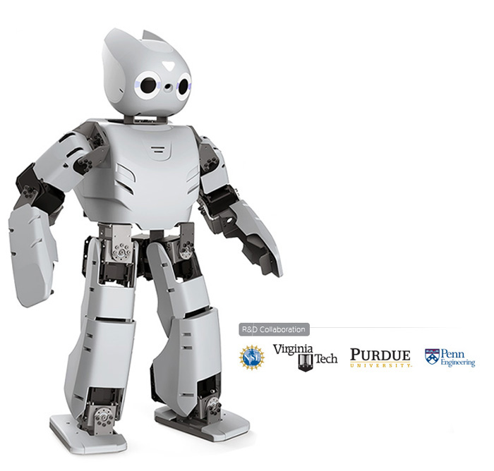 オープンプラットフォーム ヒューマノイドロボット Robotis Op2 日本バイナリー